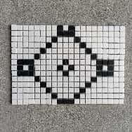 Crystal White Travertine Crack Tile